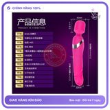 Chày Rung 2 Đầu Fanala Ngoáy chính hãng - silicone cao cấp, chất liệu an toàn cho da, dễ vệ sinh - giao hàng che tên kín đáo