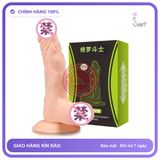 Dương Vật Đóng Kiểu không Rung chính hãng - silicone mềm, chất liệu an toàn cho da, dễ vệ sinh - giao hàng che tên kín đáo
