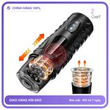 ÂM ĐẠO ĐÓNG Darth Vader XOAY THỤT chính hãng - 7 chế độ rung, silicone y tế, chất liệu an toàn cho da - giao hàng che tên kín đáo