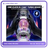 ÂM ĐẠO ĐÓNG Darth Vader XOAY THỤT chính hãng - 7 chế độ rung, silicone y tế, chất liệu an toàn cho da - giao hàng che tên kín đáo