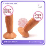 Dương Vật Đóng Mini không Rung chính hãng - chất liệu an toàn cho da, dễ vệ sinh, êm ái khi dùng - giao hàng che tên kín đáo