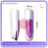 Âm Đạo Thụt Ferrady Tím chính hãng - sạc USB, rung nhấp chuyển động đẩy tới và lui tự động, có sưởi ấm - giao hàng che tên kín đáo