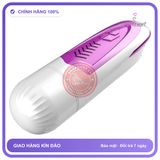 Âm Đạo Thụt Ferrady Tím chính hãng - sạc USB, rung nhấp chuyển động đẩy tới và lui tự động, có sưởi ấm - giao hàng che tên kín đáo