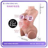 Khối Búp Bê Bán Thân không Rung 5kg chính hãng - silicone mềm mại, chất liệu an toàn cho da, dễ vệ sinh - giao hàng che tên kín đáo
