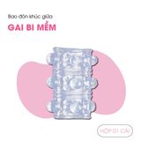 Đôn Dên Khúc Giữa Tăng Kích Thước Gai Bi Silicone [Mã CK-SP960300-06]