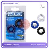 Bộ 3 Vòng Trơn Stay Hard chính hãng - silicone mềm mại, chất liệu an toàn cho da, dễ vệ sinh - giao hàng che tên kín đáo