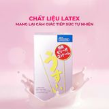 Bao cao su JEX Usui Pure Long - Siêu mỏng, gân nổi, nhiều gel - Hộp 12 cái