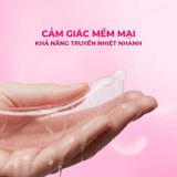 Bao cao su JEX Usui Pure Long - Siêu mỏng, gân nổi, nhiều gel - Hộp 12 cái