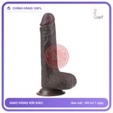 Dương Vật Lovetoy Da Đen 7 In chính hãng - chất liệu an toàn cho da, dễ vệ sinh, êm ái khi dùng - giao hàng che tên kín đáo
