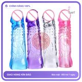 (Che Tên) Bao cao su đôn dên dài 16cm Condom Sleeve [Mã CK-SP957156-03] Cao Cấp Bảo Đảm