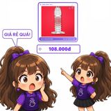 (Che Tên) Bao cao su đôn dên siêu gai Crystal Condom có đế [Mã CK-SP958060-04] Hộp Trắng Kín