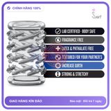 Bộ Đôn 6 Khúc Đủ Kiểu chính hãng - có gai nổi, ôm sát cảm giác thật, chất liệu latex an toàn - giao hàng che tên kín đáo
