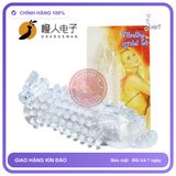 Bao Đôn Đầu Rồng Rung chính hãng - ôm sát cảm giác thật, chất liệu latex an toàn, hàng nhập khẩu - giao hàng che tên kín đáo