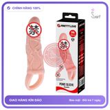 Bao Đôn Japan Prettylove không Rung chính hãng - hỗ trợ kéo dài, ôm sát cảm giác thật, chất liệu latex an toàn - giao hàng che tên kín đáo