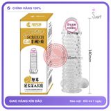 Bao Đôn Screech Rung Đủ Màu chính hãng - có gai nổi, ôm sát cảm giác thật, chất liệu latex an toàn - giao hàng che tên kín đáo