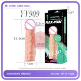 Bao Đôn Maxman Đủ Kiểu chính hãng - hỗ trợ kéo dài, ôm sát cảm giác thật, chất liệu latex an toàn - giao hàng che tên kín đáo