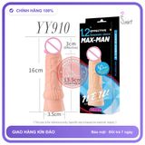 Bao Đôn Maxman Đủ Kiểu chính hãng - hỗ trợ kéo dài, ôm sát cảm giác thật, chất liệu latex an toàn - giao hàng che tên kín đáo