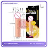 Bao Đôn Maxman Đủ Kiểu chính hãng - hỗ trợ kéo dài, ôm sát cảm giác thật, chất liệu latex an toàn - giao hàng che tên kín đáo