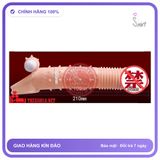 Bao Đôn Niu Niu Rung Đủ Màu chính hãng - có gai nổi, ôm sát cảm giác thật, chất liệu latex an toàn - giao hàng che tên kín đáo