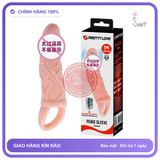 Bao Đôn Japan Prettylove Rung Đầu chính hãng - có gai nổi, hỗ trợ kéo dài, ôm sát cảm giác thật - giao hàng che tên kín đáo
