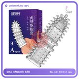 Bao Đôn Ngón Tay Kiểu Đơn chính hãng - ôm sát cảm giác thật, chất liệu latex an toàn, hàng nhập khẩu - giao hàng che tên kín đáo