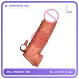 Bao Đôn Kiểu Da Mềm Rung Đủ Mẩu chính hãng - ôm sát cảm giác thật, chất liệu latex an toàn, hàng nhập khẩu - giao hàng che tên kín đáo