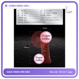 Bao Đôn New Style Nâu Có Bìu chính hãng - ôm sát cảm giác thật, chất liệu latex an toàn, hàng nhập khẩu - giao hàng che tên kín đáo