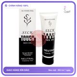 Gel Bôi Trơn Silk Touch 100ml chính hãng - gốc nước không dính rít, dung tích 100ml, dịu nhẹ an toàn cho da - giao hàng che tên kín đáo