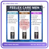 Dung Dịch Vệ Sinh Nam FEELEX 100ML ĐỦ MÙI chính hãng - dung tích 100ml, dịu nhẹ an toàn cho da, dễ rửa sạch - giao hàng che tên kín đáo