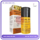 Xịt Kéo Dài Procomil 45ml chính hãng - kéo dài thời gian, 10g, thấm nhanh không nhờn rít - giao hàng che tên kín đáo