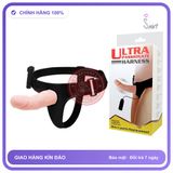 Dương vật giả có dây đeo Baile Ultra Passionate Harness rỗng chính hãng - điều khiển từ xa, chất liệu an toàn cho da, dễ vệ sinh - giao hàng che tên kín đáo