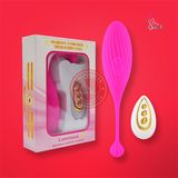 Trứng rung cá voi điều khiển từ xa Luminous 10 chế độ chính hãng - 10 chế độ rung, sạc usb, chống nước - giao hàng che tên kín đáo