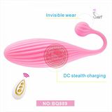 Trứng rung cá voi điều khiển từ xa Luminous 10 chế độ chính hãng - 10 chế độ rung, sạc usb, chống nước - giao hàng che tên kín đáo