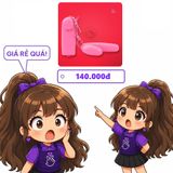 Trứng rung tình yêu 2 đầu chính hãng - sạc USB, chất liệu an toàn cho da, dễ vệ sinh - giao hàng che tên kín đáo
