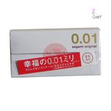 Bao cao su Sagami Original 0.01 siêu mỏng nhất thế giới chính hãng - siêu mỏng 0.01mm, ôm sát cảm giác thật, chất liệu latex an toàn - giao hàng che tên kín đáo