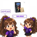 Bao cao su Size nhỏ Durex Kingtex hộp 12 chiếc chính hãng - siêu mỏng, có gai nổi, hộp 12 cái - giao hàng che tên kín đáo