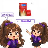 Bao cao su Durex Fetherlite siêu mỏng (12 cái/hộp) chính hãng - ôm sát cảm giác thật, chất liệu latex an toàn, hàng nhập khẩu - giao hàng che tên kín đáo