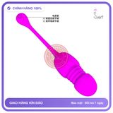 Trứng Rung Prettylove Callie Thụt điều khiển Từ Xa chính hãng - 12 chế độ rung, sạc USB, silicone y tế - giao hàng che tên kín hàng có sẵn
