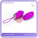 Trứng Rung Prettylove Julia Điều Khiển Từ Xa chính hãng - 12 chế độ rung, sạc USB, rung êm không tiếng động - giao hàng che tên kín đáo