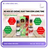 Xịt Kéo Dài Longtime Xanh Lốc 12 Chai (Loại 1) chính hãng - kéo dài thời gian, 5ml, thấm nhanh không nhờn rít - giao hàng che tên kín đáo
