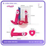 Trứng Rung Dương Vật Stretch Điều Khiển Từ Xa chính hãng - 10 chế độ rung, chống nước, silicone cao cấp - giao hàng che tên kín đáo