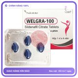 Thuốc Cương Dương Welgra 100mg Hộp 4 Viên chính hãng - chất liệu an toàn cho da, dễ vệ sinh, êm ái khi dùng - giao hàng che tên kín hàng nhập khẩu