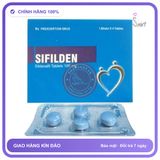 Thuốc Cương Dương Sifilden 100mg Hộp 4 Viên chính hãng - chất liệu an toàn cho da, dễ vệ sinh, êm ái khi dùng - giao hàng che tên kín đáo