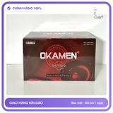 Bao Cao Su Okamen Hộp 12 Cái chính hãng - ôm sát cảm giác thật, chất liệu latex an toàn, hàng nhập khẩu - giao hàng che tên kín đáo