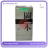 Bao Cao Su Okamoto Vanilla Hộp 10 Cái chính hãng - siêu mỏng 0.05mm, siêu mỏng, có hương thơm - giao hàng che tên kín đáo