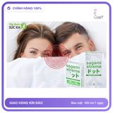 Bao Cao Su Sagami Trắng Xanh Hộp 10 Cái chính hãng - siêu mỏng, có gai nổi, nhiều gel bôi trơn - giao hàng che tên kín đáo