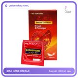 Bao Cao Su Goldentime Đỏ Hộp 12 Cái chính hãng - siêu mỏng, có hương thơm, ôm sát cảm giác thật - giao hàng che tên kín đáo