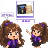 Bao Cao Su Durex Kingtex Hộp 3 Cái chính hãng - ôm sát cảm giác thật, chất liệu latex an toàn, hàng nhập khẩu - giao hàng che tên kín đáo