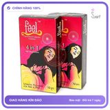 Bao Cao Su Feel 4in1 Hộp 12 Cái chính hãng - siêu mỏng, có gai nổi, hỗ trợ kéo dài - giao hàng che tên kín đáo