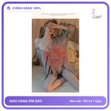 Áo Sơ Mi Ngủ Lụa Cao Cấp Dáng Dài N199 Nâu chính hãng - chất lụa mát mềm, freesize, chất vải mềm mát - giao hàng che tên kín đáo